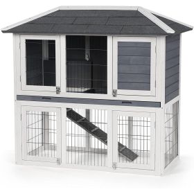 Prevue Pet Products 4601 Duplex Rabbit Hutch