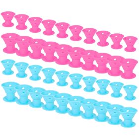 40Pcs Silicone Hair Curler Hair Roller No Heat Clip Hair Styling Tool