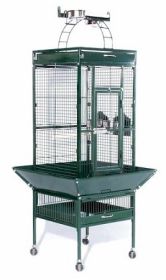 Small Wrought Iron Select Bird Cage (Option: Sage Green)